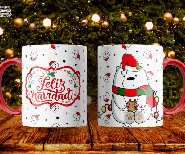 Tazas navideñas - Escandalosos